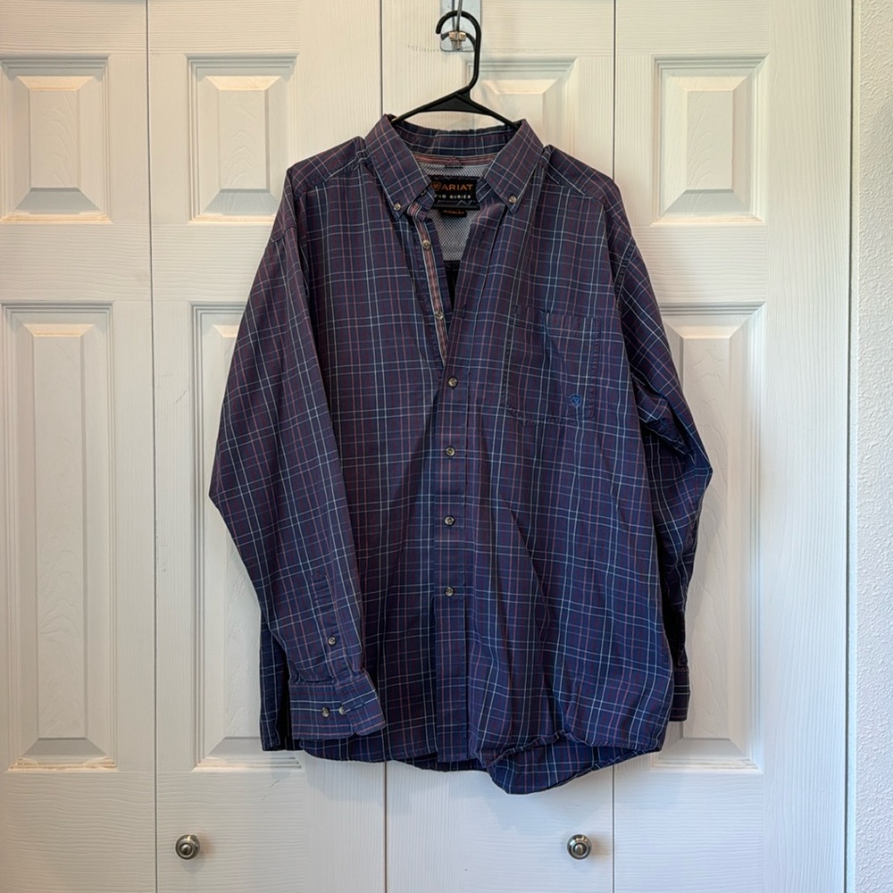 Ariat Pro Series Men’s XL Western Button Down Shirt